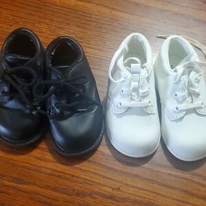 Stride Rite toddler dress shoes 2 pairs size 4 and 4.5